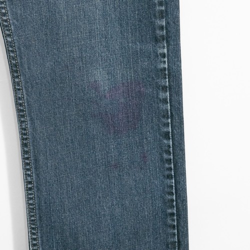 Levis 514 Jeans 31x30 - Distressed Medium Wash Straight Leg Slim Fit Blue - Picture 4 of 7