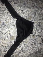 collusion satin halter neck crop top size 8