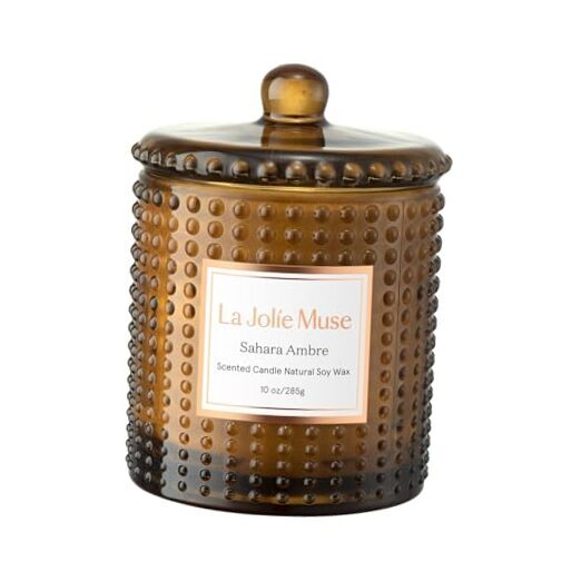 Candles for Home Scented, Candles Gifts for Women & Men, Luxury Sahara Amber-image