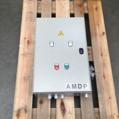 A.M.D.P. Cabinet incl Telemecanique Altivar 31, 0,37kW drive NEW NMP