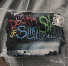 EMINEM THE DEATH OF SLIM SHADY Coffin T-Shirt Lrg Black SEALED OFFICIAL NEW