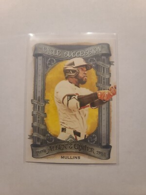 2024 Allen & Ginter Cycle Succession SP Cedric Mullins #CS-47 Baltimore Orioles
