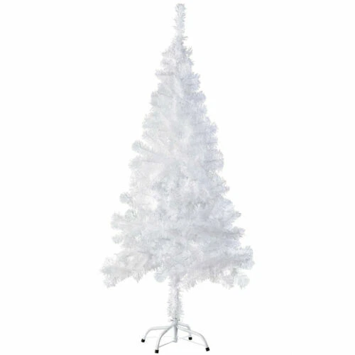 Sapins de Noël blancs en métal
