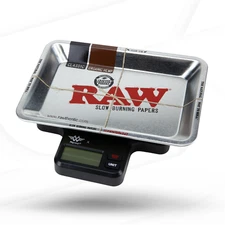 RAW X My Weigh Collaboration Tray Scale - Precision Digital Weighing with Rollin