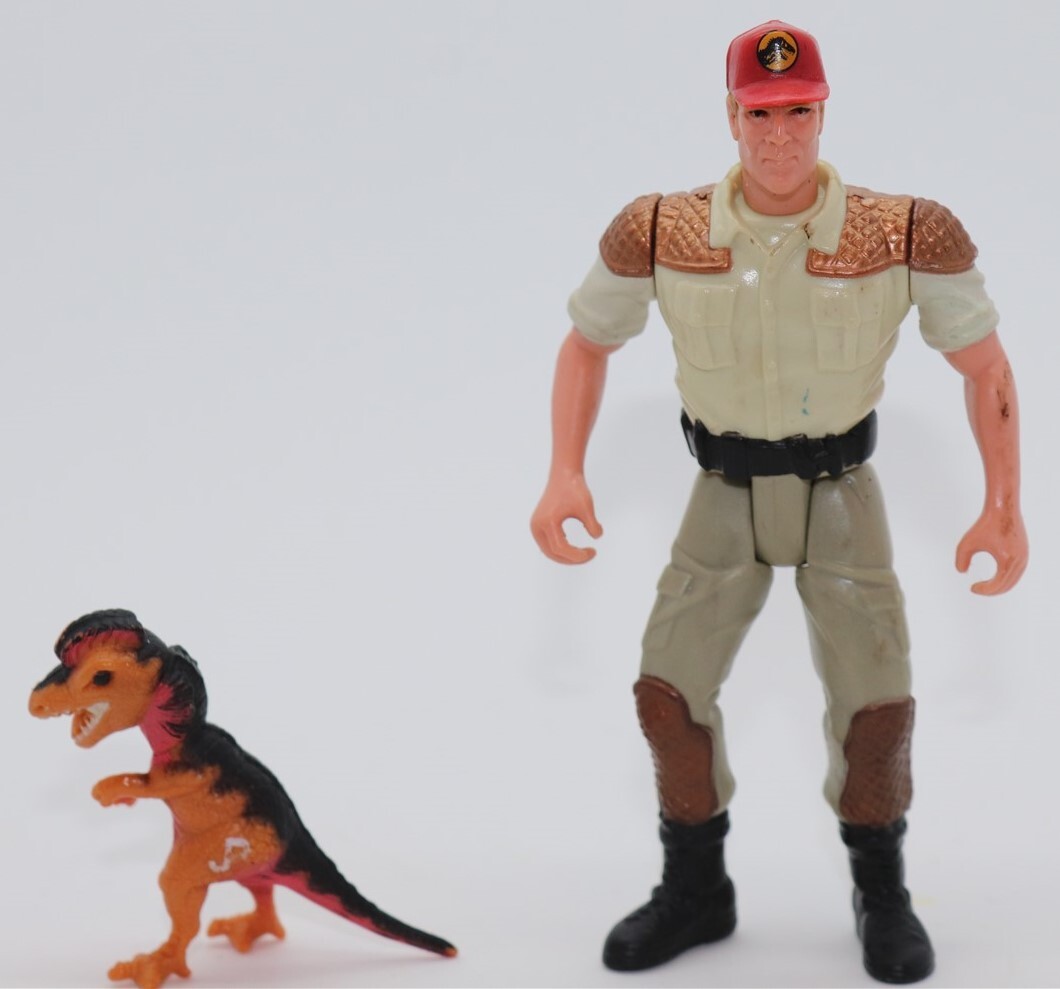 Jurassic Park Dino Trackers Jaws Jackson Figure JURASSIC PARK Dino
