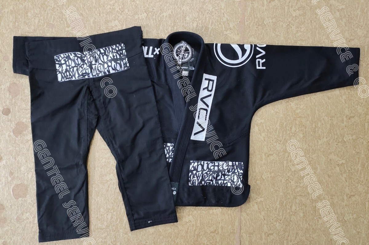 Brand NEW Shoyoroll RVCA Batch# 105 Black BJJ GI A2 With Bag Jiu 