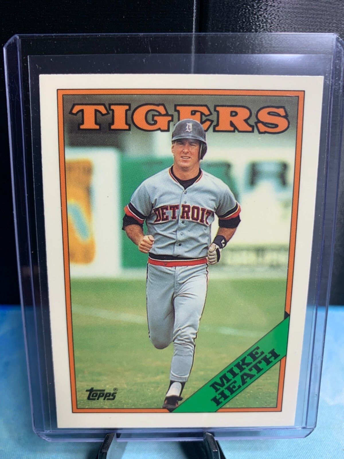 1988 Topps Tiffany - #237 Mike Heath