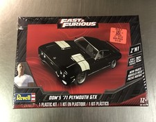Revell Fast Furious Doms 71 Gtx 124 Scale Model-kit Factory Sealed Box.