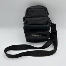 Samsonite Small Camera Case Padded Bag - Model 25 - Black - Vintage