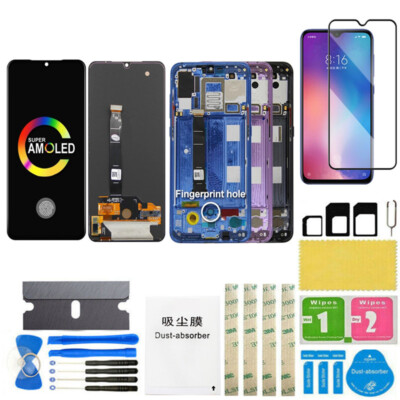 For Xiaomi Mi 9 OLED M1902F1G LCD Touch Screen Digitizer Assembly Replacement