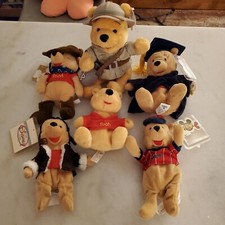 Disney Winnie the Pooh various themes Bean Bag Plush with tags