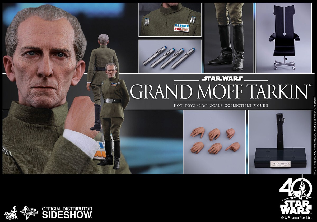 ホットトイズ　SW EP4 グランドモフ・ターキン　未開封品　MMS433 HOT TOYS STAR WARS A NEW HOPE GRAND MOFF TARKIN 12