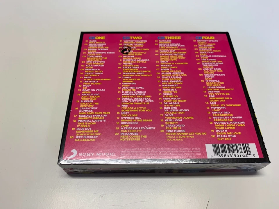 Various ‎– 90´s XL - 4 CD´s>Faithless,Moby,Oasis,Take That,Jamiroquai,Britney Sp - Bild 2 von 2