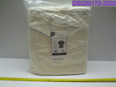 Qty = 1 pack of 10: Digi Graphics Disposable Wear Isolation Gowns One Size