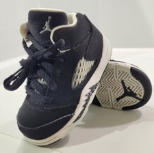 NIKE AIR JORDAN 5 RETRO TD OREO 2021 TODDLER SHOE SZ 6C BLACK SNEAKER 44089-011