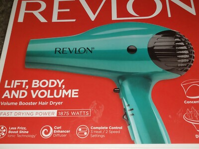 NEW Revlon Lift, Body and Volume Booster Hair Dryer AA101