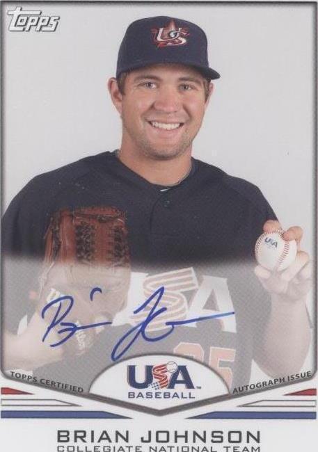 2011 Topps USA Baseball Team - Brian Johnson #USA-A8 - 1 of 1