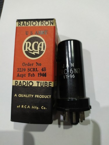 Tube électronique OC3 / TIR37 - Marque SYLVANIA - NOS (Neuf Old Stock) - 1 Pièce