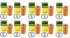 Paquete de 10 kit de filtro de aceite de motor para Mercedes E250 Sprinter GLK250 Mann