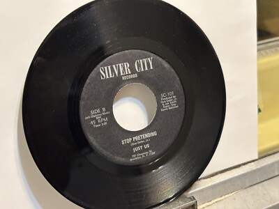 JUST US-RARE STOP PRETENDING/I'M NOT JEALOUS/MINT- VINYL/BROOKLYN, NY.