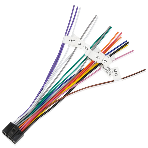 16 Pin ISO Anschlusskabel für Android Autoradio Kabelbaum Adapter - Bild 9 von 12
