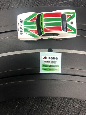 Aurora G PLUS Professionally Printed Decals FORD CAPRI ALITALIA