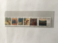 Timbres Postes Vaticano Neuf Sans Charnière Série Complète 1977