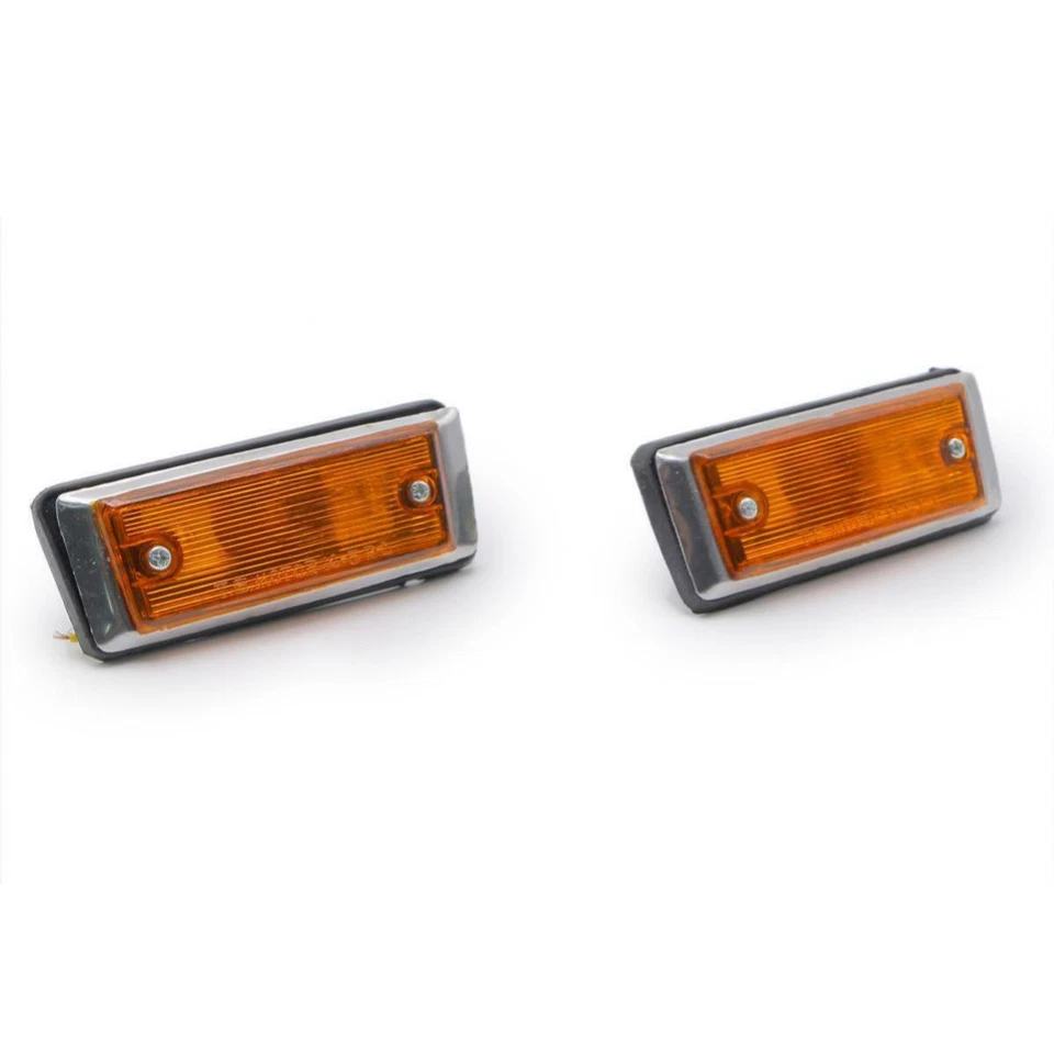 Set Orange Turn Signal Side Marker Light Lamp For Toyota Hilux RN20 RN25 1975 Foto 4 de 4