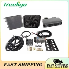 12V Cooling Only Electric Air Conditioner Universal Underdash Auto Car A/C Kit