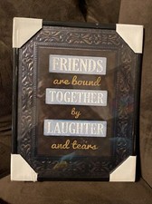 Framed 8x10 Wall Art Print NEW. Sealed Package , Ready To Hang