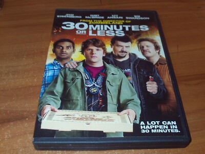 30 Minutes or Less (DVD Widescreen 2011) Jesse Eisenberg