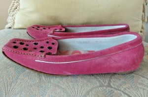 pink coach loafers