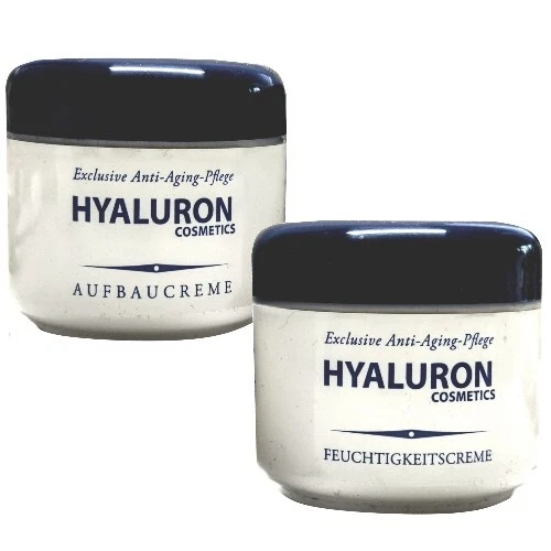 BIO-VITAL HYALURON Säure Feuchtigkeits Tages & Nacht Creme SET 250ml