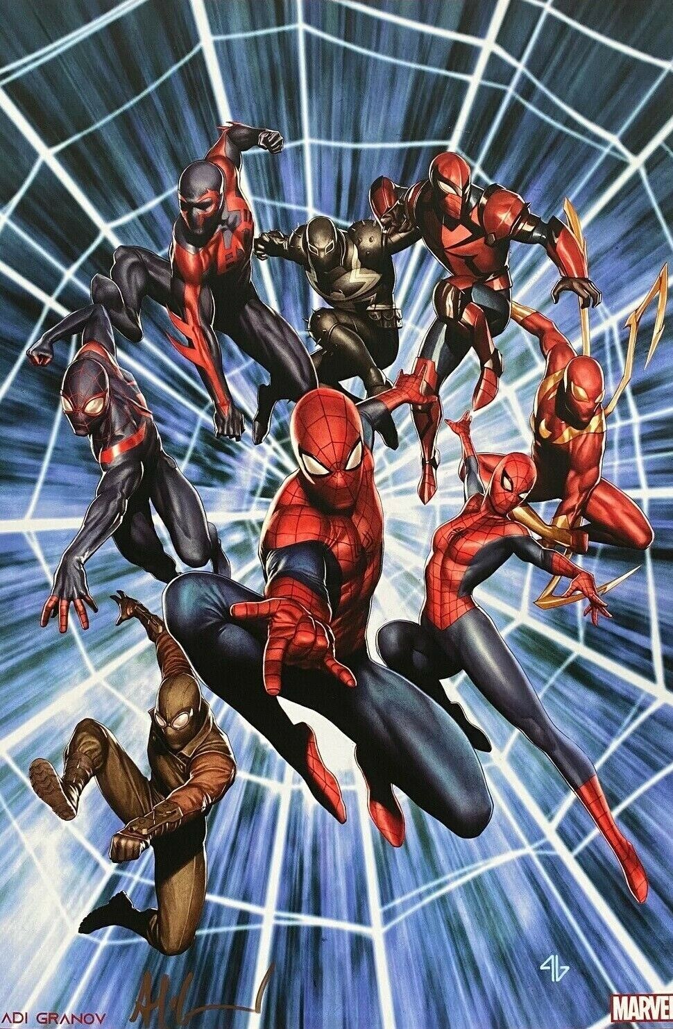 Amazing Spider-Man #1 concept art by Adi Granov *