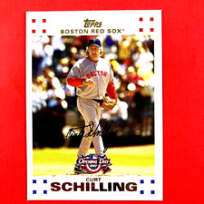 Curt Schilling 2007 Topps Opening Day Card #60 MLB Boston Red Sox