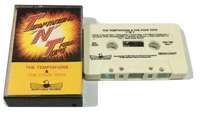 The Temptations And The Four Tops TNT Cassette 1986 Tape One 