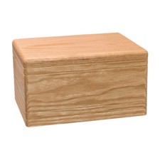 Wood Cremation Urn Wooden Urns - Oak Boxwood