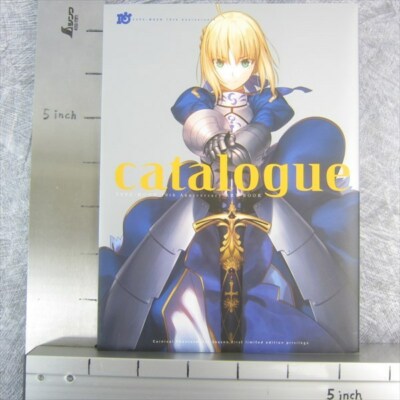 TYPE MOON 10th Anniv. Art Book CATALOGUE Fate Stay Night Melty