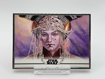 Topps Star Wars Stellar | Sketch Padmé 073/100 | NM