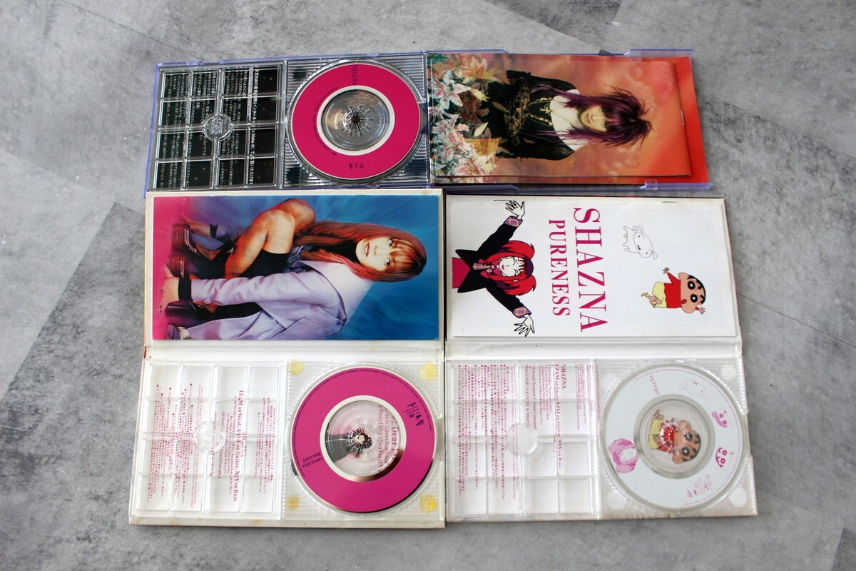 SET x5 SHAZNA Japan CD Gold Sun and Silver Moon Sophia