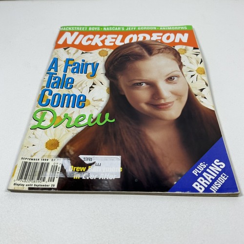 Vintage Nickelodeon Magazine September 1998 Ever After Movie Drew 