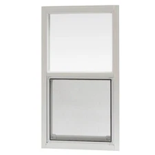 14.5 in. x 27.5 in. Single-Pane Single Hung Aluminum Mobile Home/Shed Window