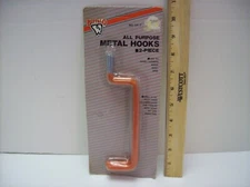 Buffalo Vinyl Coated All Purpose Metal Hooks 2 - Piece , New/Sealed