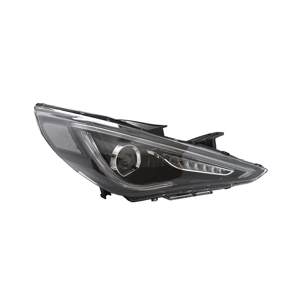 Faros VLAND con secuencial para 11-14 Hyundai Sonata LED DRL lado izquierdo y derecho Foto 2 de 4