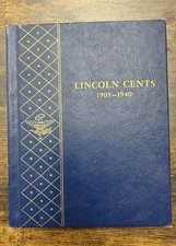 Lincoln Cents 1909-1940 Whitman Album 9405