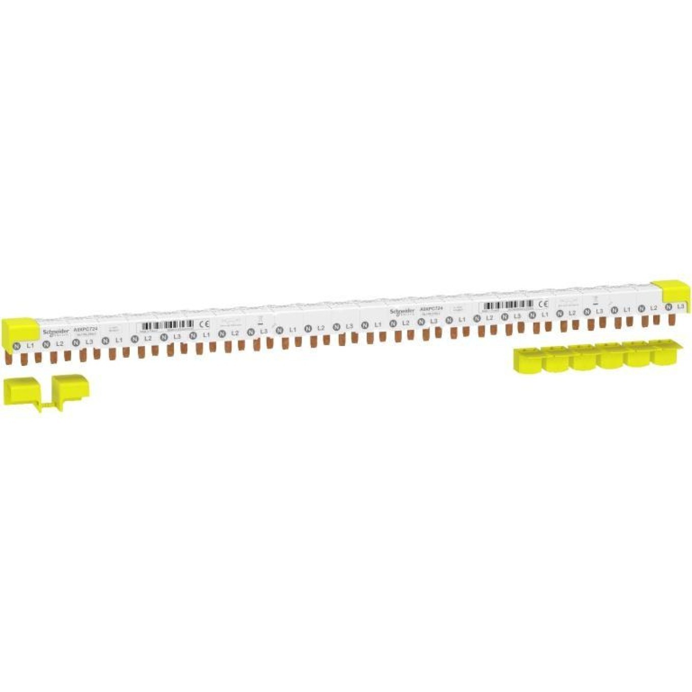 Comb connection rail 3L + N 24 modules Acti9 A9XPC724