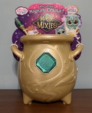 HTF Magic Mixies - Magical Real Misting Gold Cauldron with 8 Inch Plush NIB