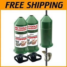 18" Squirrel Baffle 2-Pack for Bird Feeder Poles