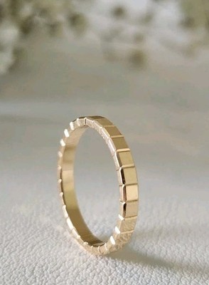 Chopard 18kt Gold Ice Cube Band Ring