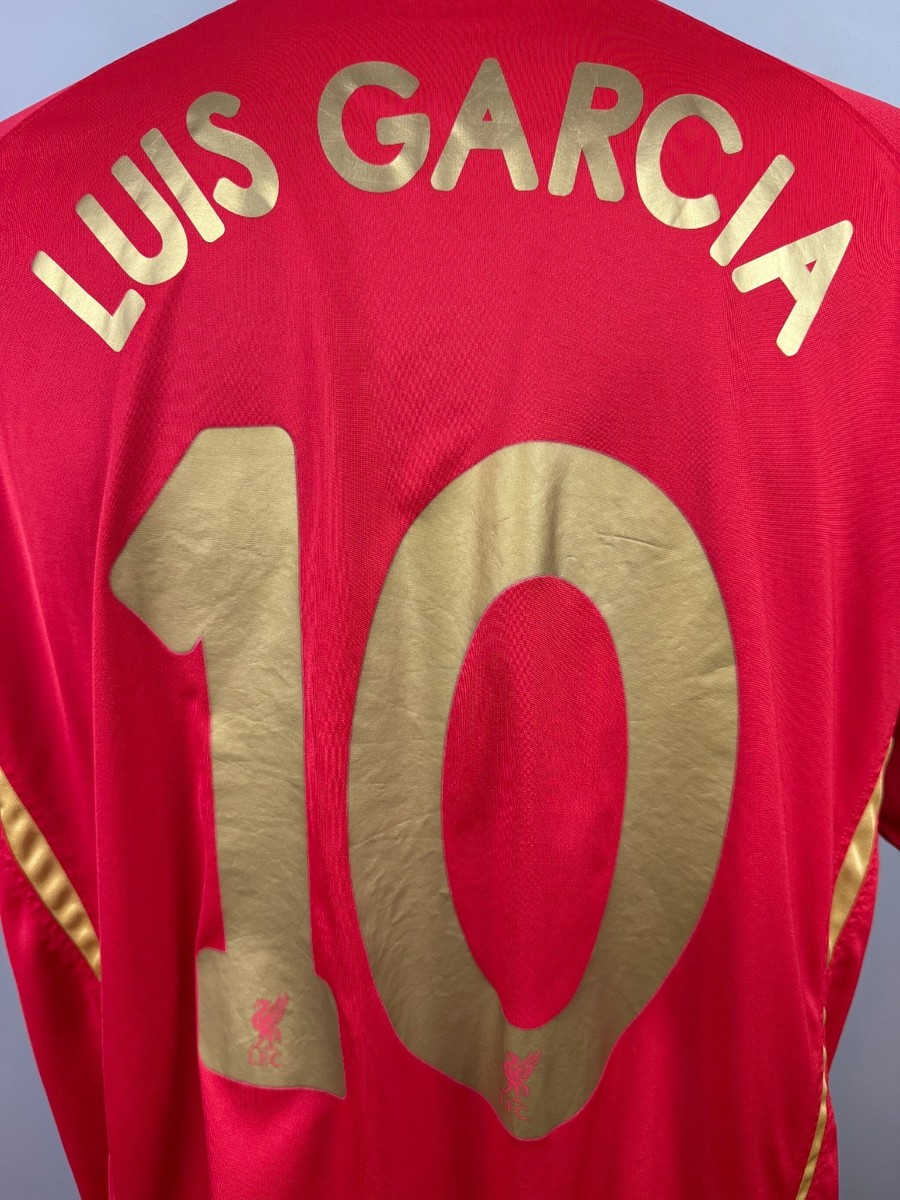 LIVERPOOL 2005 2006 LUIS GARCIA HOME SHIRT FOOTBALL SOCCER JERSEY